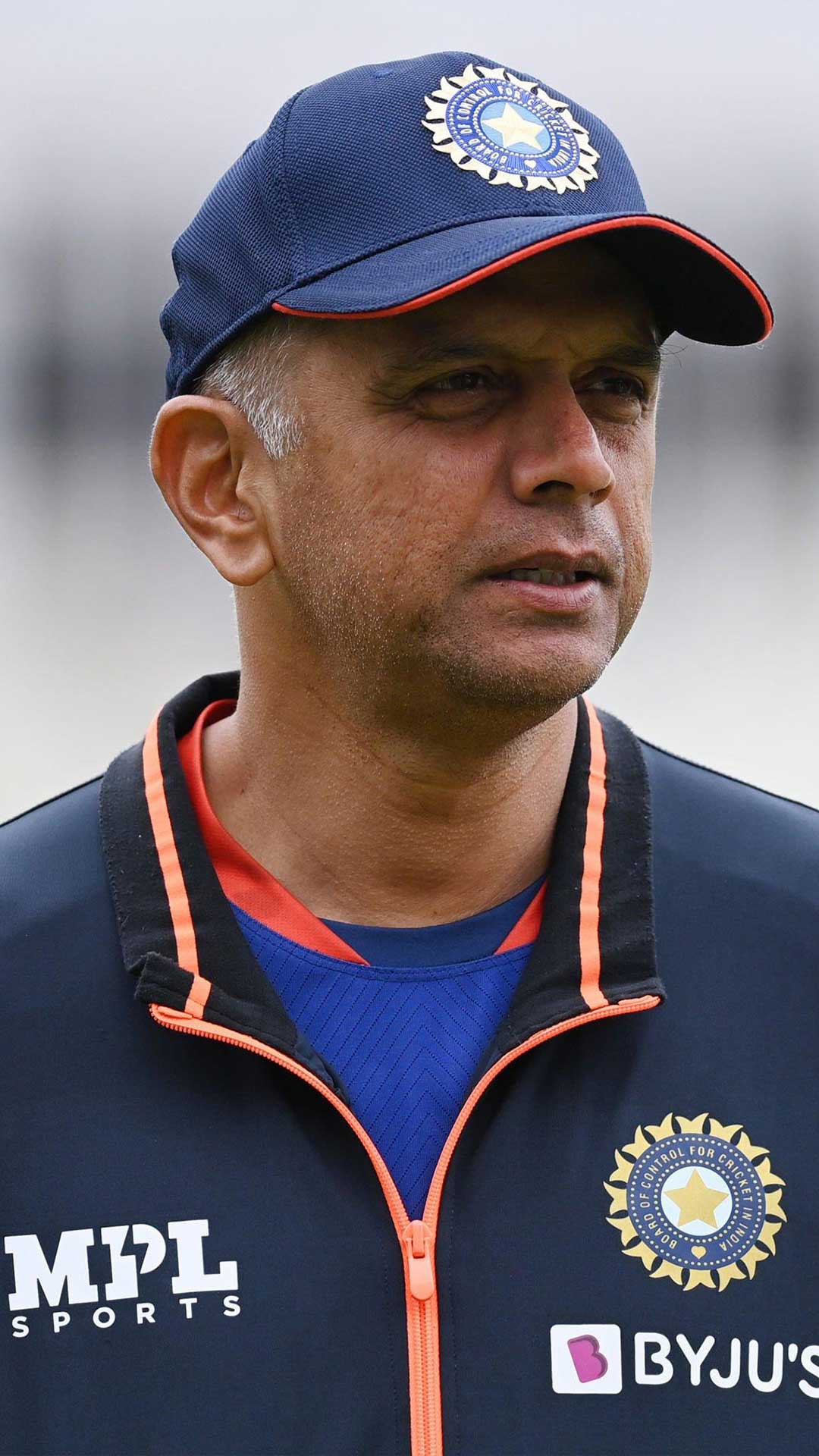 Head Coach Rahul Dravid