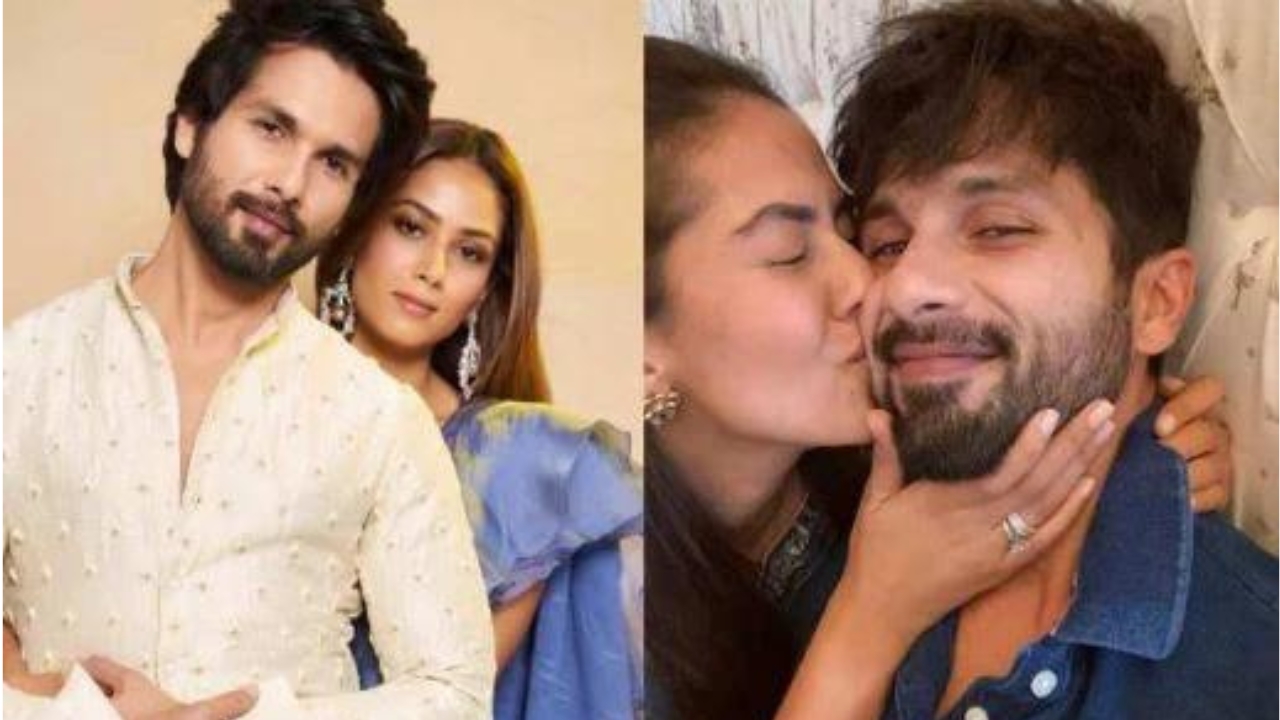 Shahid Kapoor and Mira Rajput Fun In The Bedroom