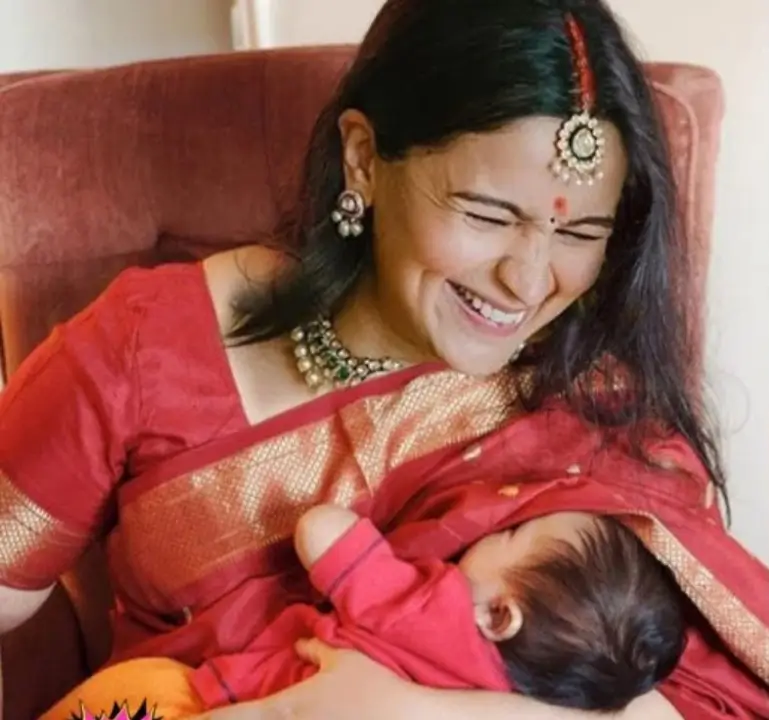 Alia Bhatt Breastfeeding Image
