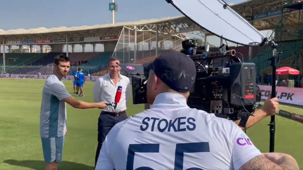 Ben Stokes Handled The Camera