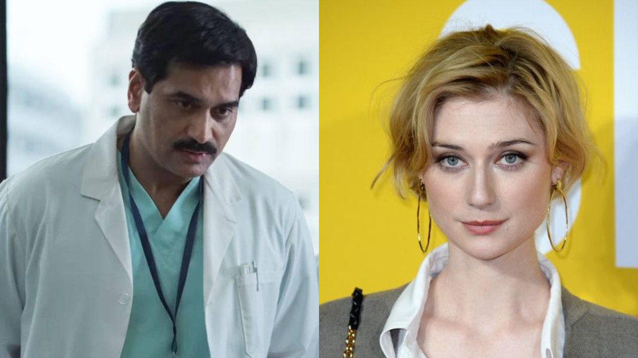 Humayun Saeed and Elizabeth Debicki