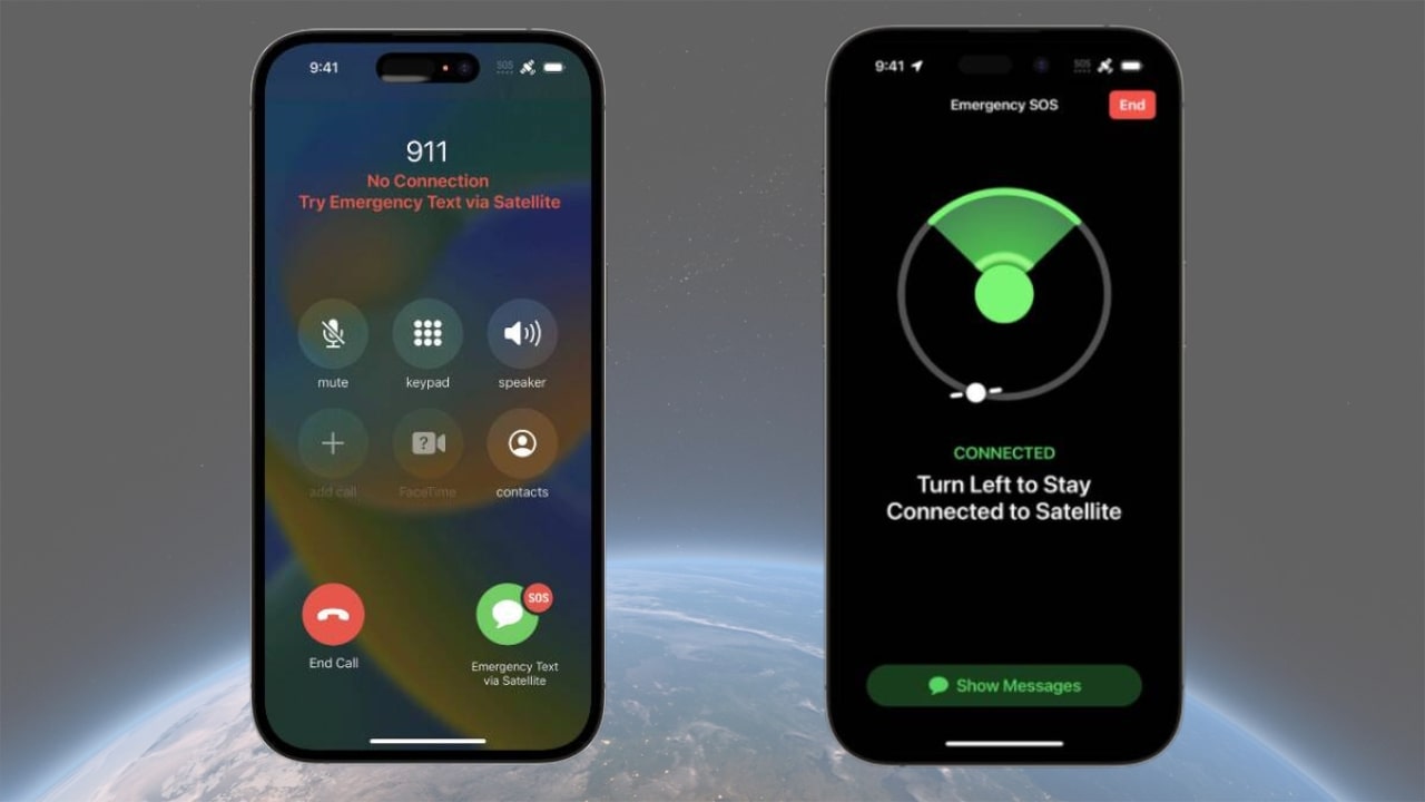 iPhone Satellite Feature