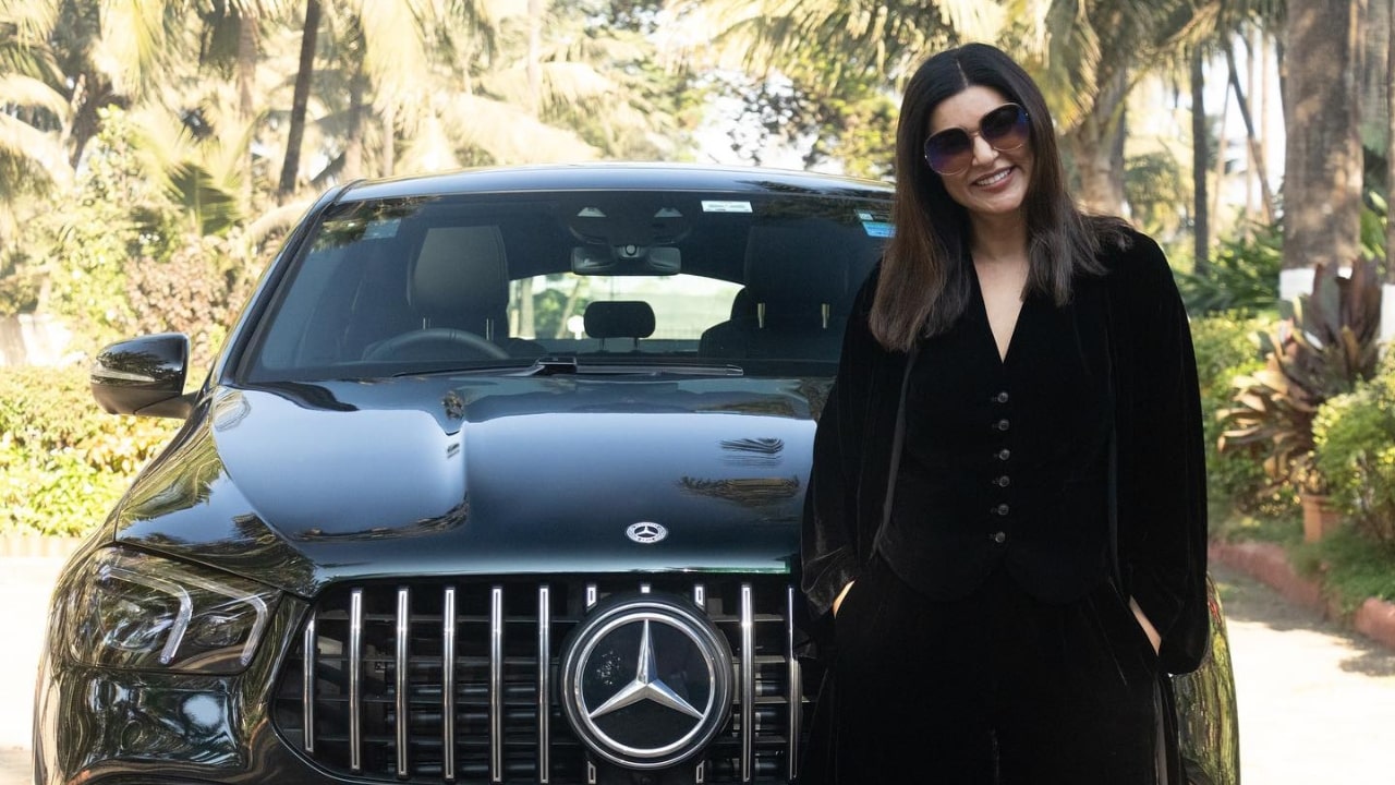 Sushmita Sen Mercedes AMG GLE 43