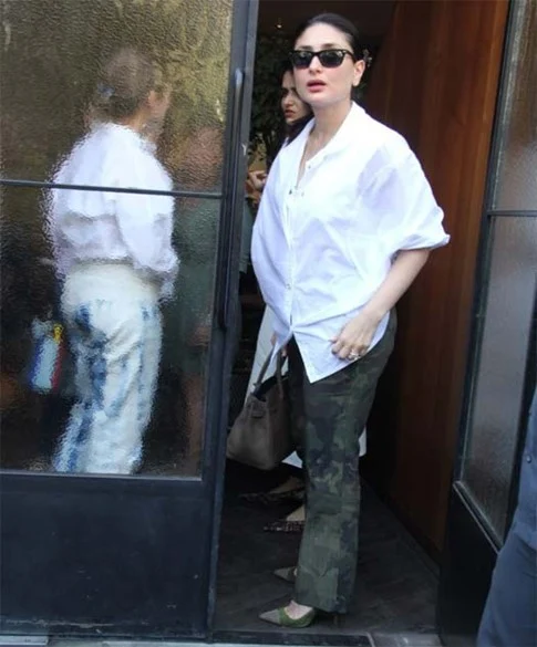 Kareena Kapoor In White Shirt