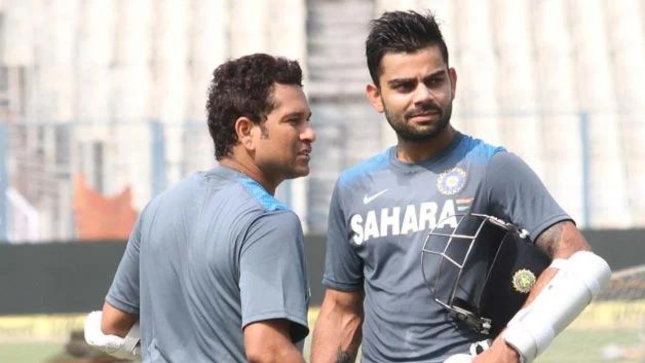 Virat and Sachin In Practice Session