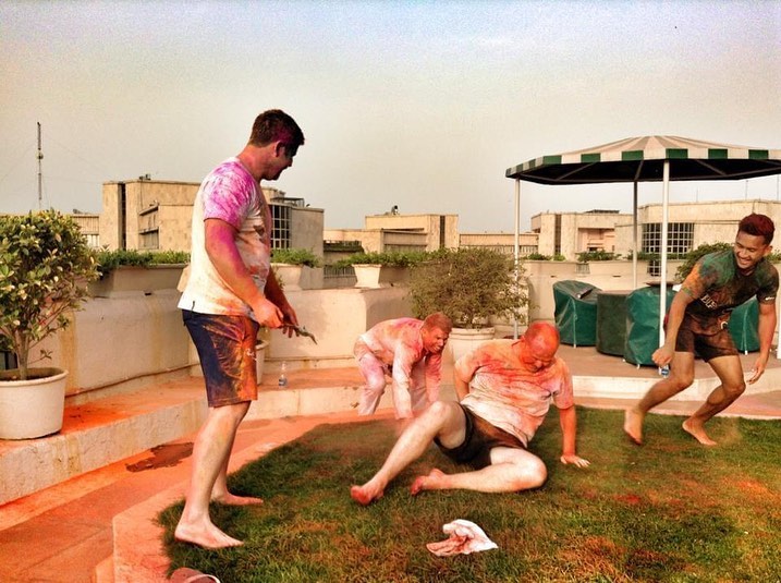 David Warner Holi Celebration 2023