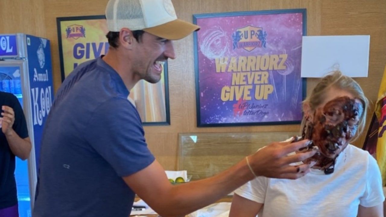 Mitchell Starc In UP Warriorz Camp