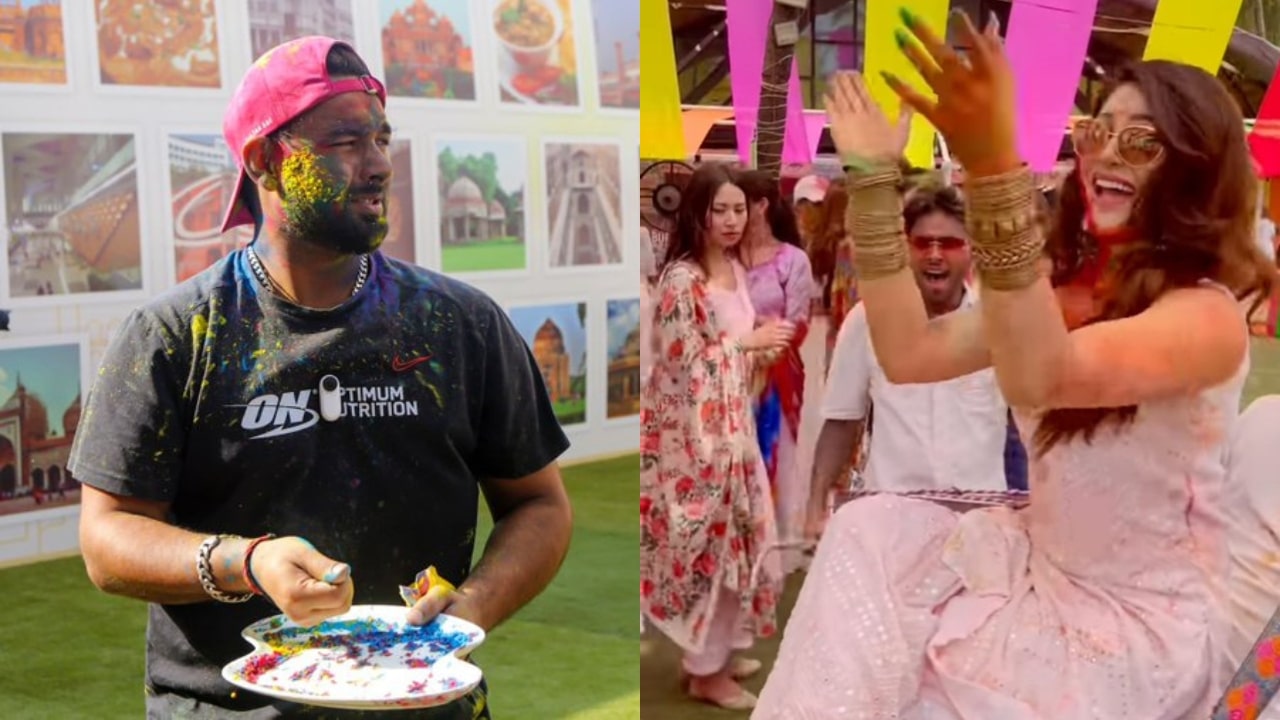 Rishabh Pant Holi With Urvashi