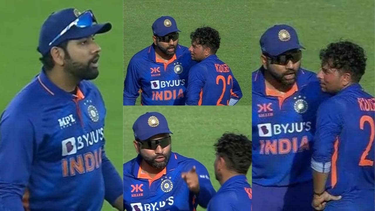 Rohit Sharma Angry On Kuldeep Yadav