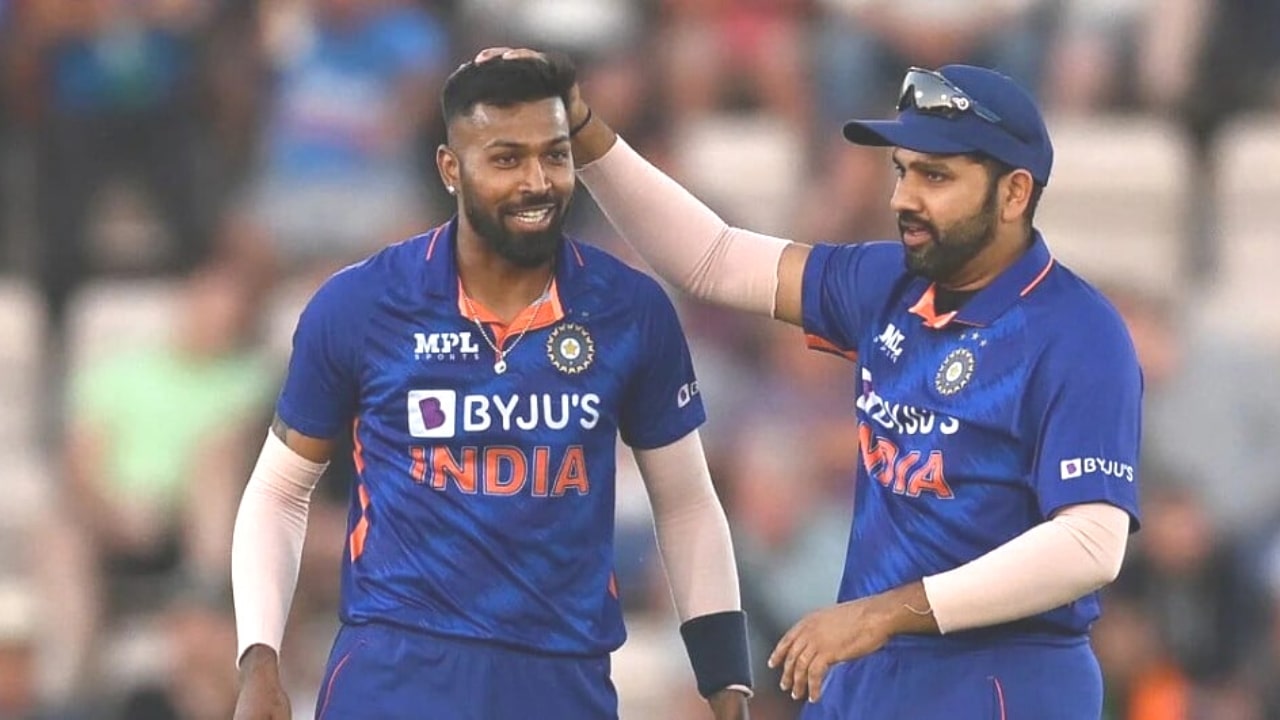 Hardik Pandya and Rohit Sharma