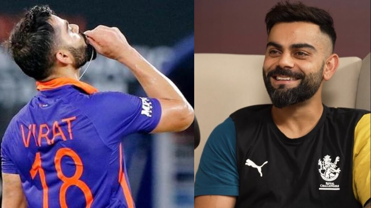 Virat Kohli Wear Jersey Number 18
