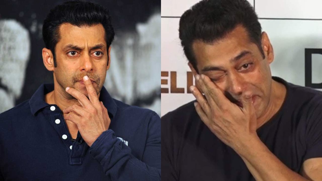 Salman Khan Crying