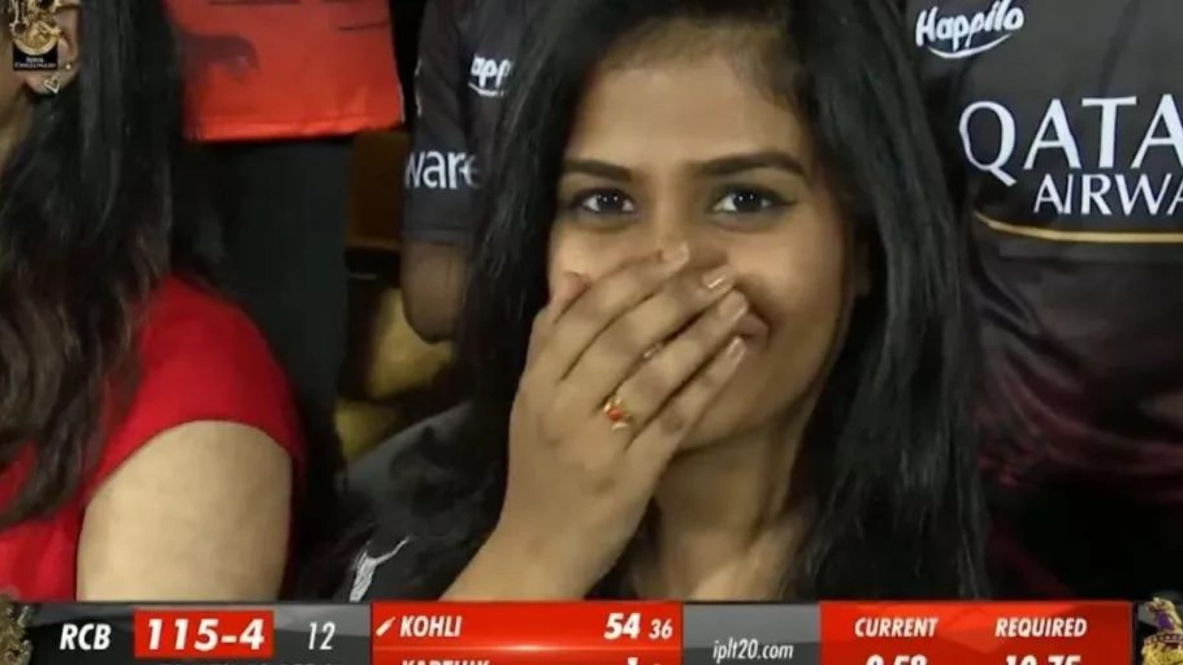 Venkatesh Iyer Flying Kiss Video