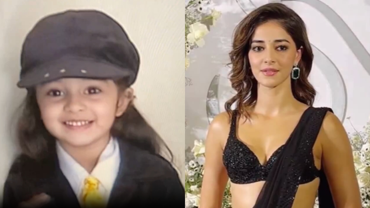 Ananya Pandey Childhood Photo