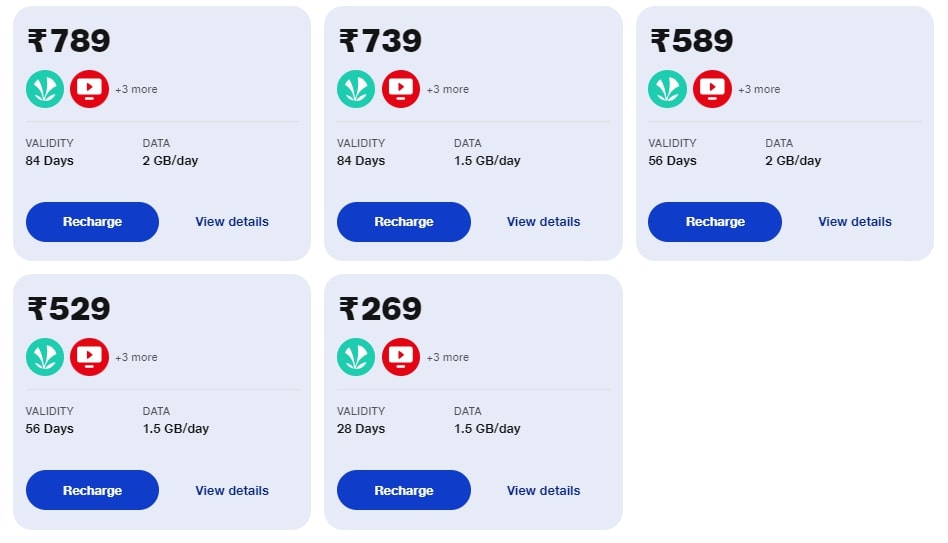 JioSaavn Recharge Plan