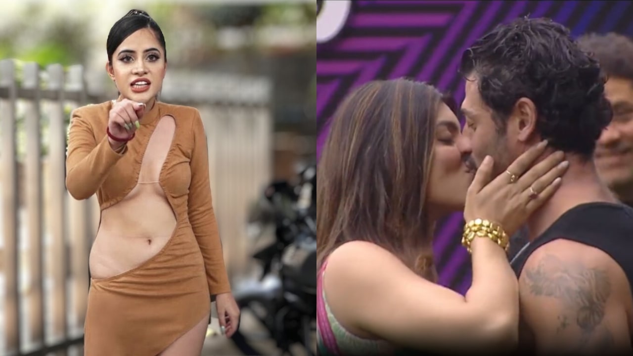 Uorfi Javed On Akanksha Puri Kiss Controversy
