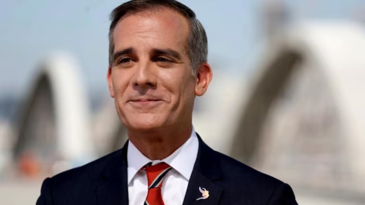 US Ambassador Eric Garcetti