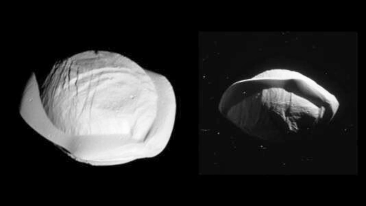 Dumpling Shape Object In Space