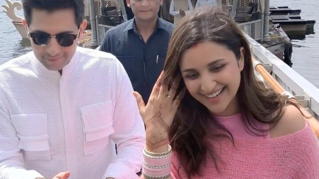 Parineeti Chopra Shy Bride Look