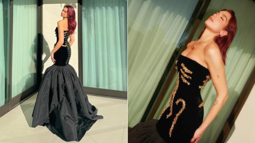 Dua Lipa's Dress Malfunction At Golden Globes; Video Exposes The