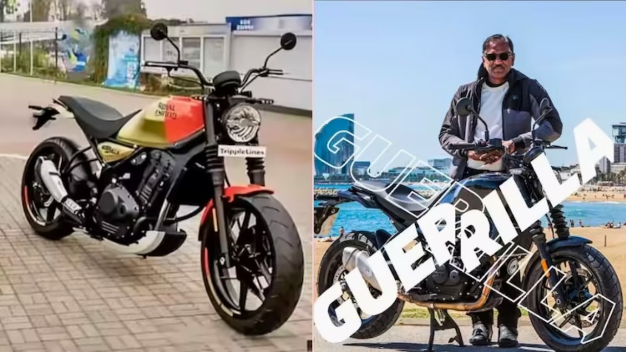 Royal Enfield Guerilla 450 Design Leak