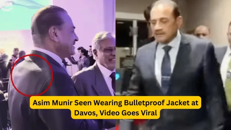 Asim Munir Bulletproof Jacket