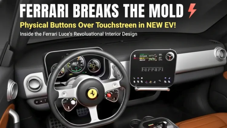 Ferrari Luce Dashboard