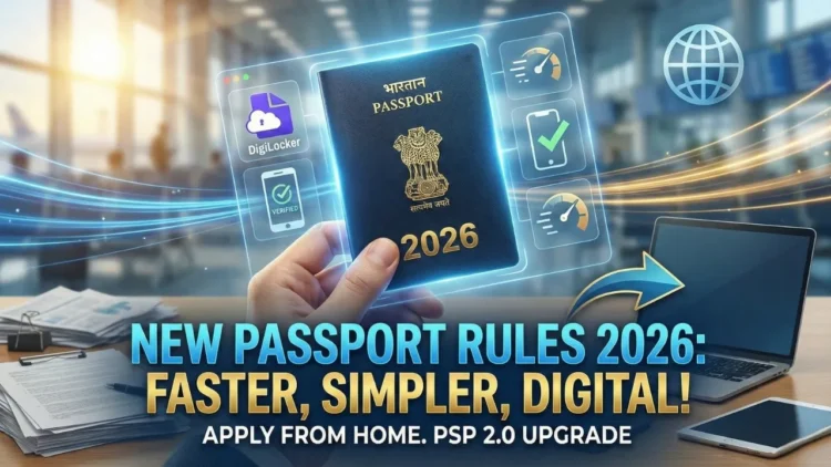 New Passport Rules 2026