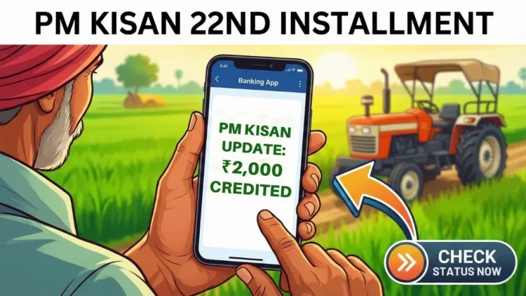 PM Kisan 22nd Installment