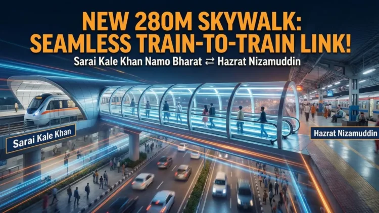 Sarai Kale Khan To Nizamuddin Skywalk