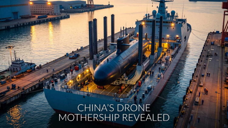 China Underwater Drone Mothership