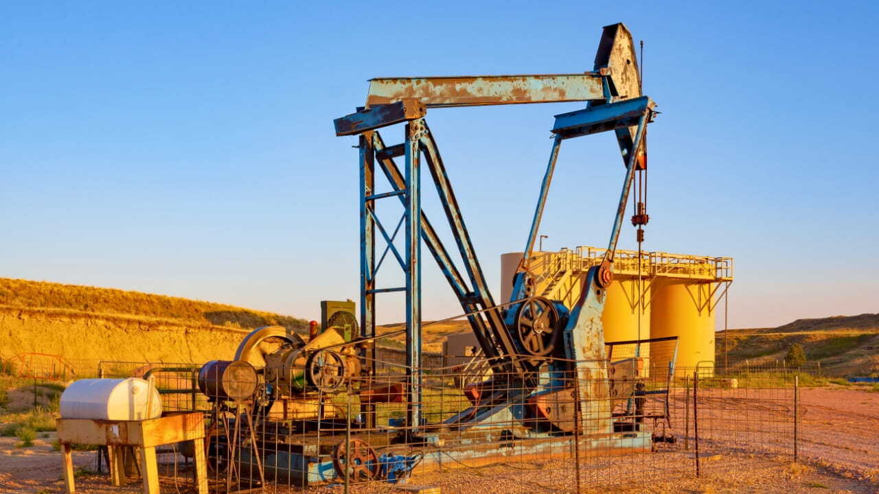 Crude Oil Pumpjack