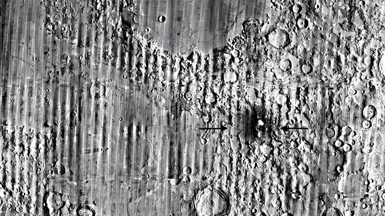 NASA Discovers McGetchin Crater