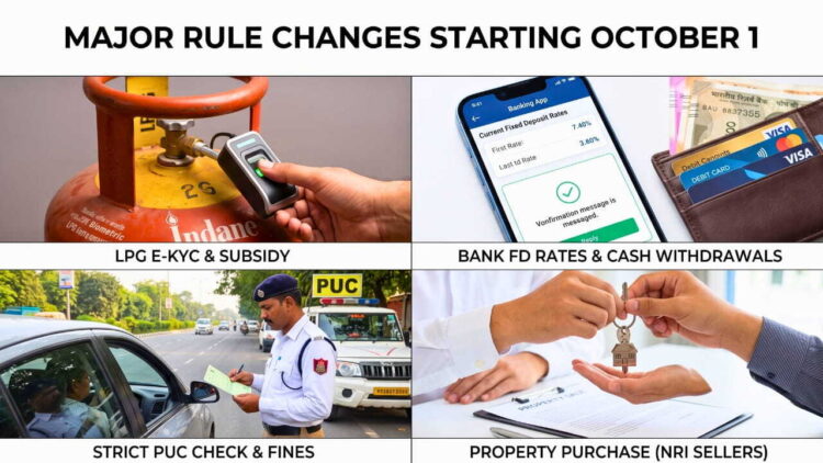 October 1 Rules Changes