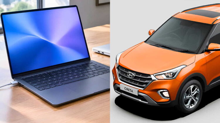 MacBook Pro Vs Hyundai Creta
