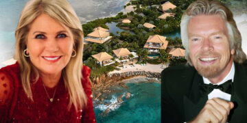 Richard Branson Mosquito Island