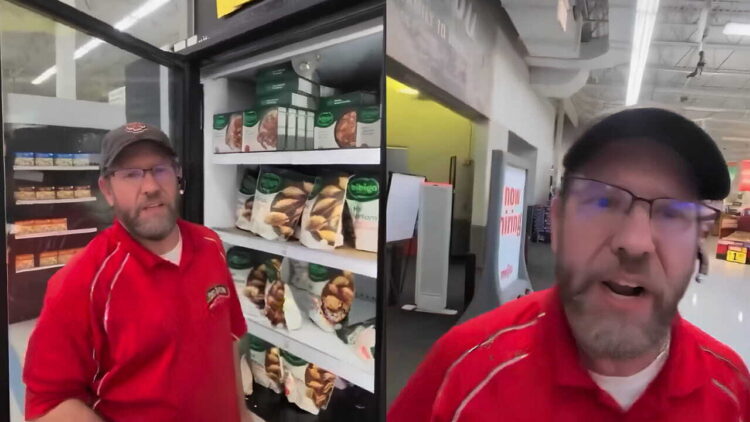 US Supermarket Employee Viral Video